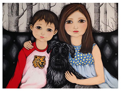 Charlie, Maisie and Otto